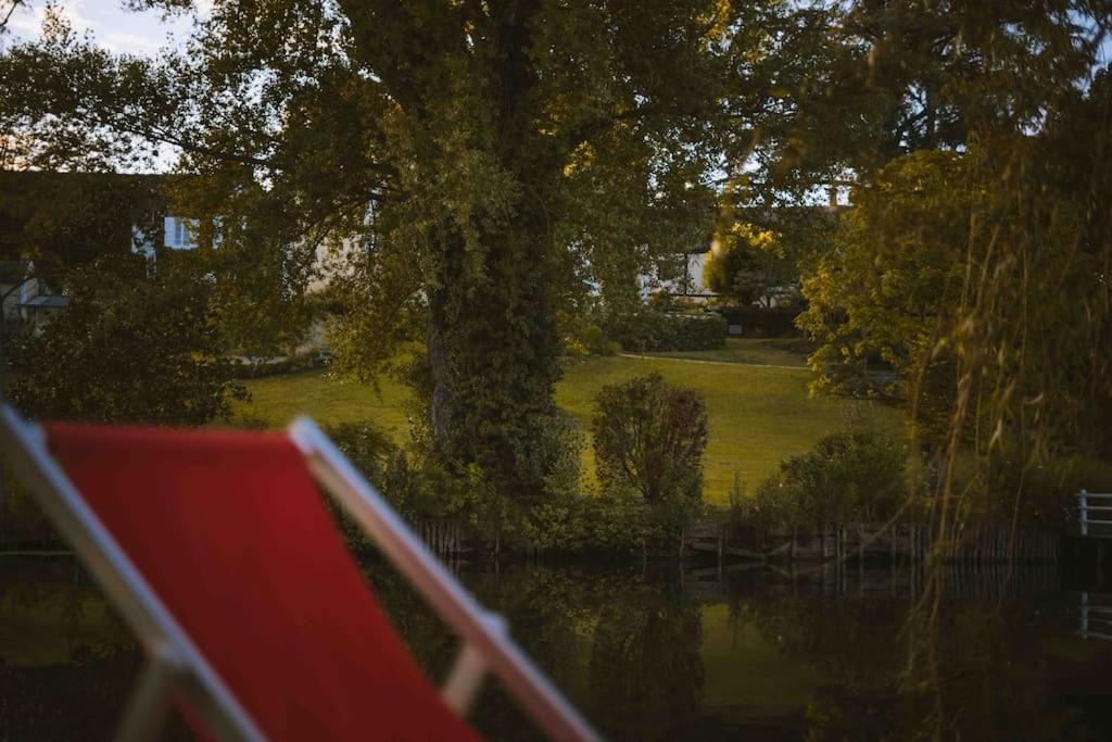 Le Chalet Du Bout Du Monde, En Bord De Riviere ! Grez-sur-Loing Eksteriør billede